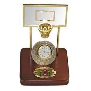  Ohio State Buckeyes Crystal Basketball Clock NCAA College 