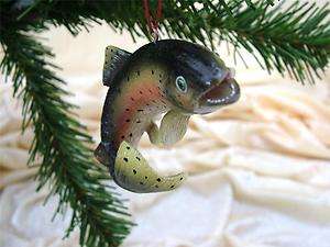 Rainbow Trout Fish Sport Fishing Christmas Ornament  