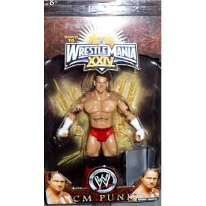 CM PUNK   WWE Wrestling Exclusive Road to Wrestlemania XXIV 24 by 