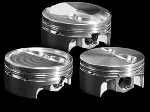 LS Series SBC Forged Flat Top Pistons  383 Stroker  