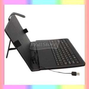10 Tablet PC Leather Case Protecting Keyboard Stylus  