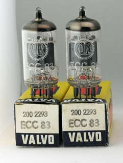 NOS Tubes Valvo Amperex ECC83 12AX7 (1070)  