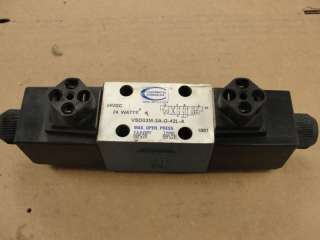 CONTINENTAL HYDRAULICS VALVE VSD03M 3A G 42L A, USED  