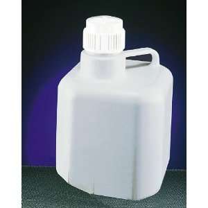 Economical heavy duty graduated polypropylene carboy with shoulder 