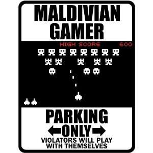  New  Maldivian Gamer   Parking Only ( Invaders Tribute   80S Game 