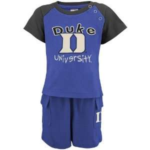  Duke Blue Devils Infant Duke Blue Clubhouse Tee and Short 