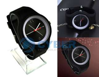 PCS Fashion Unisex Jelly Silicone Sports Wrist Watch  