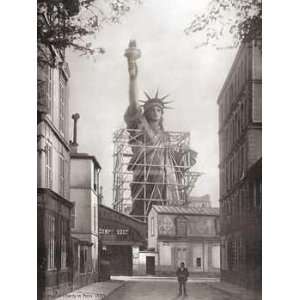 Statue Of Liberty In Paris, 1886 Poster Print 