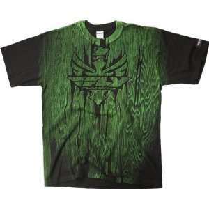  Fly Racing The Carve T Shirt   Small/Green Automotive