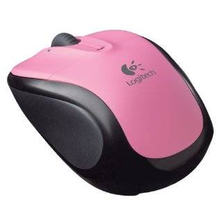 Logitech V220 Cordless Optical Mouse for Notebooks (Rose Pink) by 