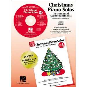  Christmas Piano Solos CD Level 5 Hal Leonard 