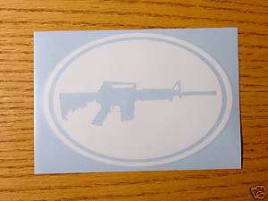 Colt .223 Armalite AR15 Rifle Assault Sticker Decal Ovl  