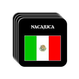  Mexico   NACAJUCA Set of 4 Mini Mousepad Coasters 