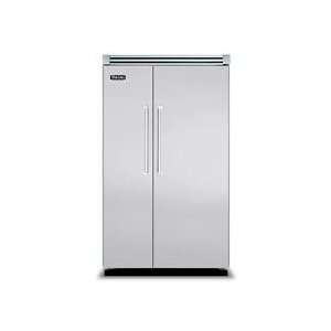  Viking VCSB548X Side By Side Refrigerators Kitchen 
