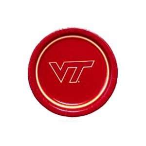  Virginia Tech University 9 inch Paper Party Party Platess 