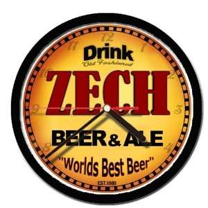  ZECH beer and ale cerveza wall clock 