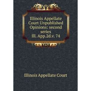  Illinois Appellate Court Unpublished Opinions second 