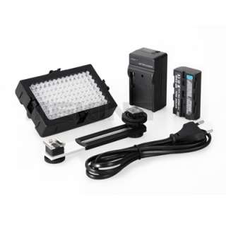 Pro DV 112 LED Video Light kit Camera Camcorder Lighting f Canon Nikon 