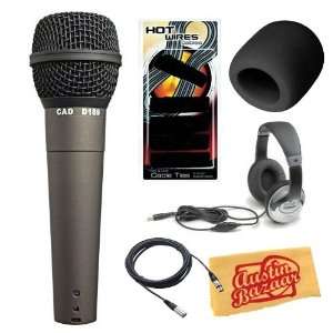  CAD D189 Supercardioid Dynamic Microphone Bundle with 