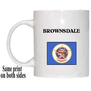  US State Flag   BROWNSDALE, Minnesota (MN) Mug Everything 