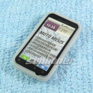 Motorola Defy MB525/ME525 Silicon Case Cover+LCD Film B  