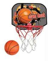   cardboard backboard with cool slam dunk graphics ages 4 to adult