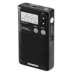 Sangean DT 200VX FM Stereo AM/ TV Audio Digital Tuning Pocket Radio 