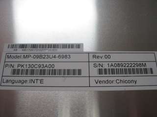 Acer Aspire 5733z 4445 keyboard MP 09B23U4 6983  