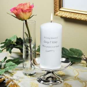   Favors Personalized Memorial Unity Candle Set