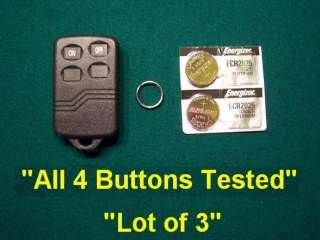 Ademco 5804 Wireless Remote Keyfob Fully Tested  