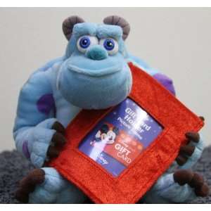  Retired Disney Monsters Inc. 9 Inch Plush Sulley Gift Card 