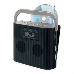   CD 470BK Portable Stereo Compact Disc Player With AM/FM Radio  