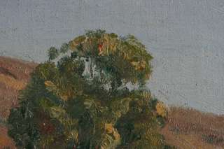 Robert Henri   American Impressionist Painting/ French Hillside 