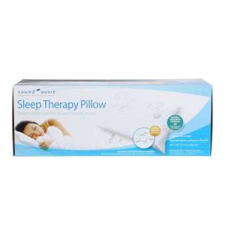 Sound Oasis SP 151 Sleep Therapy Pillow with Volume Control 
