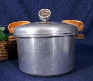 Vintage NATIONAL No. 5 12 Qt. Aluminum Pressure Cooker  