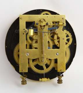 Beautiful Antique, German Junghans wall clock at 1900 Great crown   R 