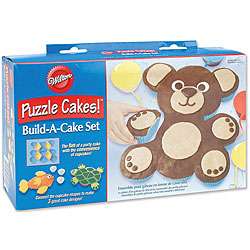 Puzzle Cakes Animals Build A Cake Kit  