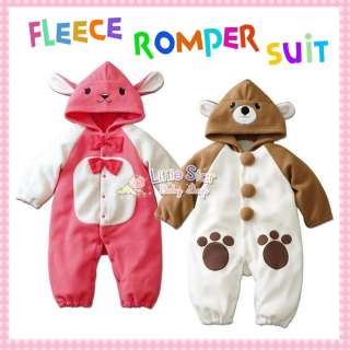 Baby Toddler FUNKY Fleece Romper Suit Costume★6 24M★BN  