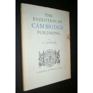   Cambridge Publishing (9780521060998) Sir Sydney Castle Roberts Books