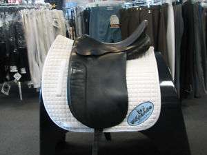Used Ashley and Clarke Dressage Saddle 17 Black  