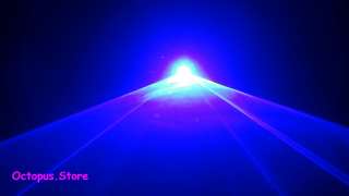 300mW Blue 450nm Beam Laser Light Stage Lighting Disco DJ Party Effect 
