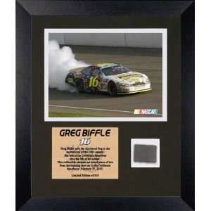  Greg Biffle   2005 Auto Club 500 Champion   Framed 6x8 
