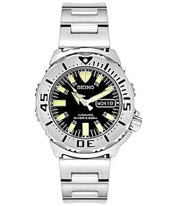 Seiko Mens Divers Automatic Steel Watch  