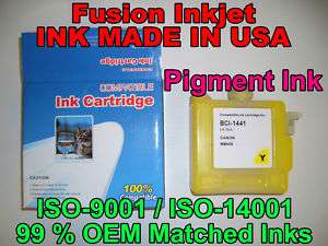 BCI 1441 Cartridge for Canon W8400 PIGMENT INK Yellow  