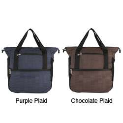 Travelon Plaid Stow away Backpack / Tote  