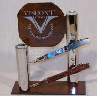 Visconti 4 Pen Fountain Pen Store Display MINT Unused  