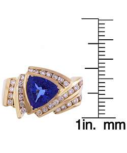 Encore by Le Vian 14k Gold Tanzanite Diamond Ring  