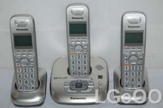   KX TG4021 (KX TG4023SK) Cordless Phone System DECT 6.0 With 3 Handsets