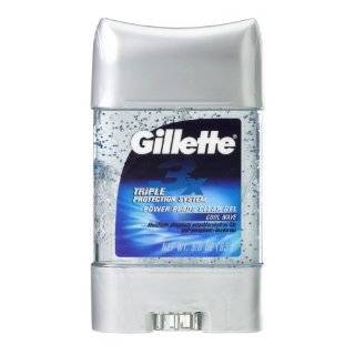 Gillette Clear Gel Beads Anti Perspirant Power Beads, Cool Wave, 3 