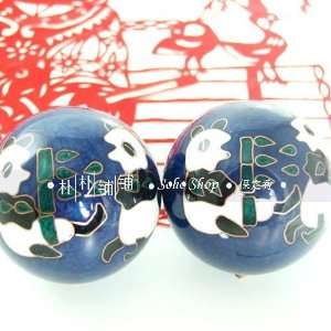 handmade baoding iron ball/palm stress reliever ball 50mm w/imitation 